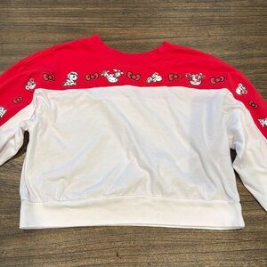 Hello Kitty x tokidoki long sleeve crop top